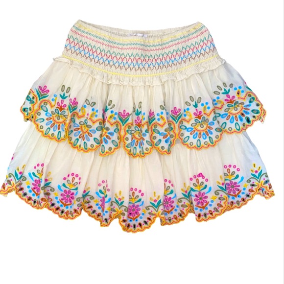 Anthropologie Dresses & Skirts - Anthropologie Love The Label Mini Embroidered Skirt